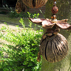 Detail, decoratieve Hanger Nature, i.o.v. Secrets of Asia, Deventer